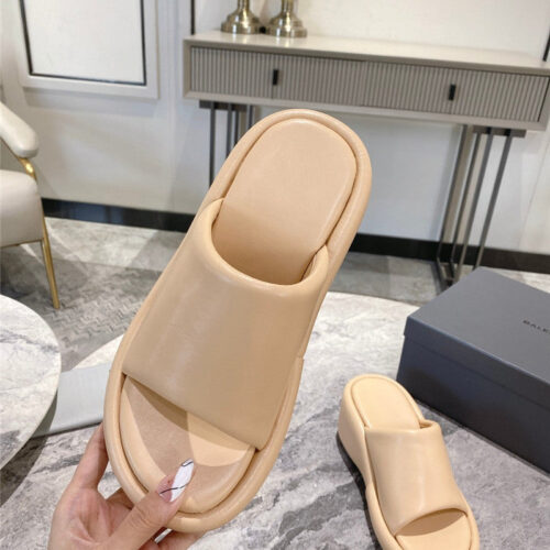 High Quality Luxury Balenciaga Summer New Platform Wedge Slippers – Style 31299 product detail