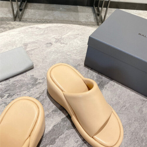 High Quality Luxury Balenciaga Summer New Platform Wedge Slippers – Style 31299 product detail