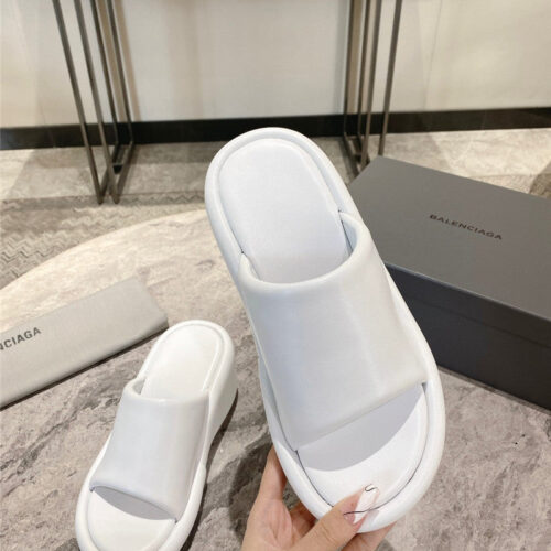 High Quality Luxury Balenciaga Summer New Platform Wedge Slippers – Style 67459 product detail