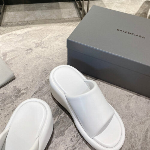 High Quality Luxury Balenciaga Summer New Platform Wedge Slippers – Style 67459 product detail