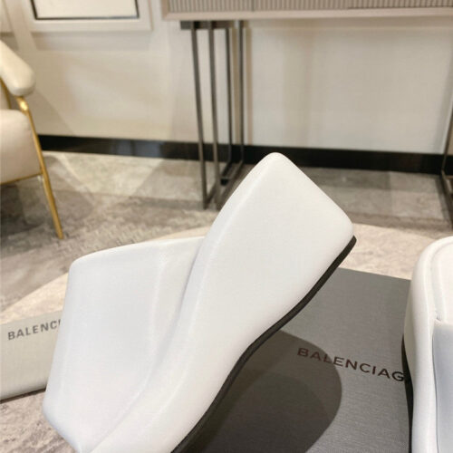 High Quality Luxury Balenciaga Summer New Platform Wedge Slippers – Style 67459 product detail
