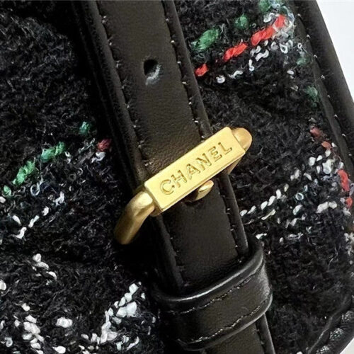 High Quality Luxury Chanel Woolen Backpack – Style 48453 product detail