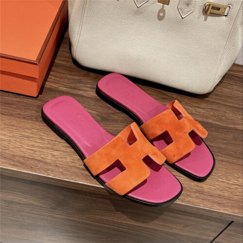 High Quality Luxury Hermes H Buckle Slippers – Style 30883