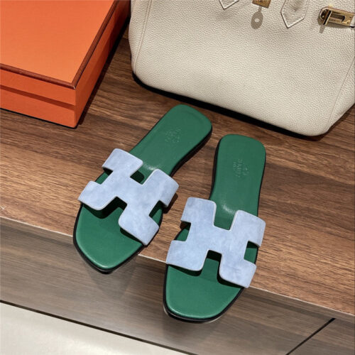 High Quality Luxury Hermes H Buckle Slippers – Style 98115 alternate view