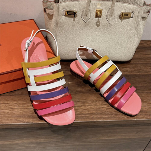 High Quality Luxury Hermes New Fashion All-Match Sandals product detail