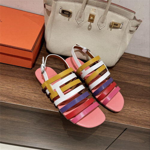 High Quality Luxury Hermes New Fashion All-Match Sandals