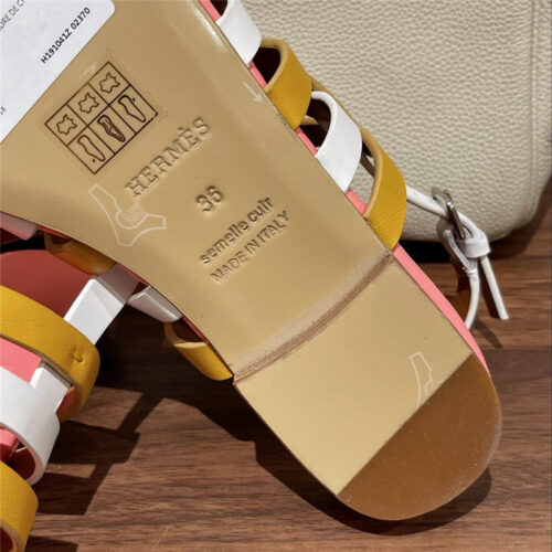 High Quality Luxury Hermes New Fashion All-Match Sandals product detail
