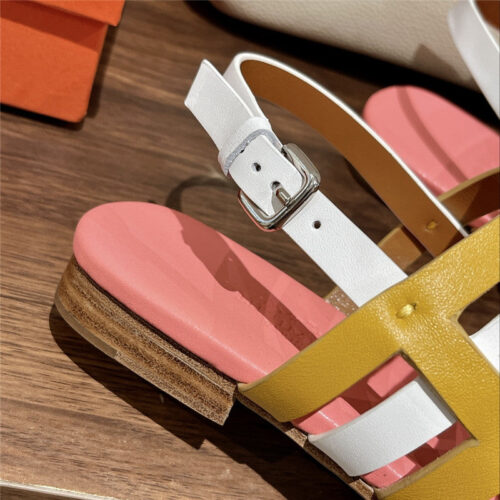 High Quality Luxury Hermes New Fashion All-Match Sandals product detail
