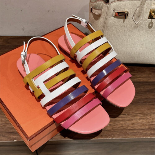High Quality Luxury Hermes New Fashion All-Match Sandals product detail