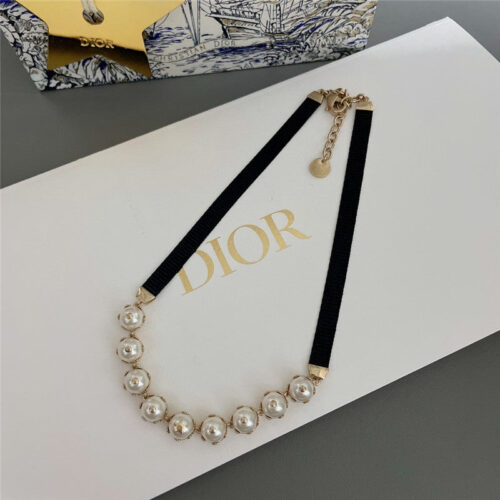 High Quality Luxury Dior 2023 Catwalk Necklace product detail