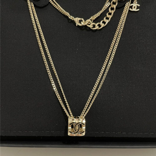 High Quality Luxury Chanel Sieve Necklace – Style 50427