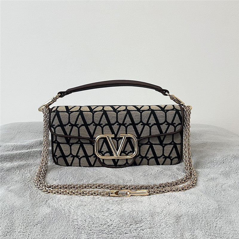 High Quality Luxury Valentino V Logo Mini Locò Bag In Calfskin – Style 03875 product detail