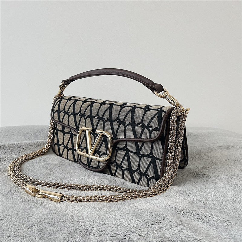 High Quality Luxury Valentino V Logo Mini Locò Bag In Calfskin – Style 03875 product detail