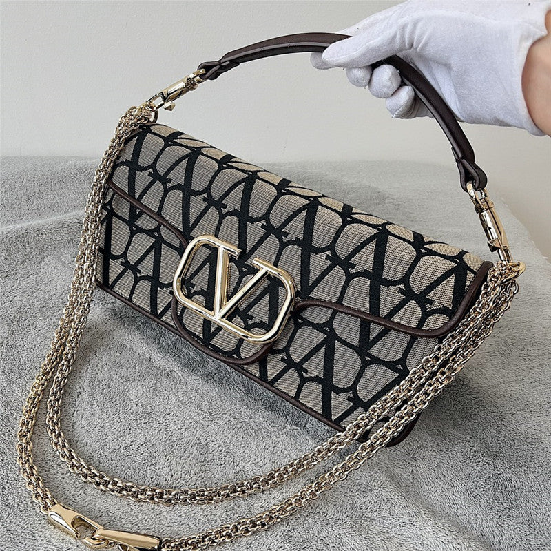 High Quality Luxury Valentino V Logo Mini Locò Bag In Calfskin – Style 03875 product detail