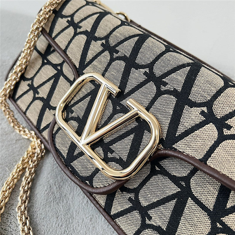 High Quality Luxury Valentino V Logo Mini Locò Bag In Calfskin – Style 03875 product detail