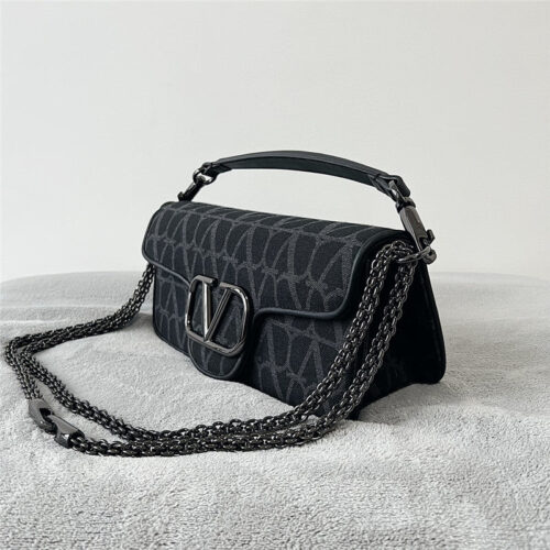 High Quality Luxury Valentino V Logo Mini Locò Bag In Calfskin alternate view
