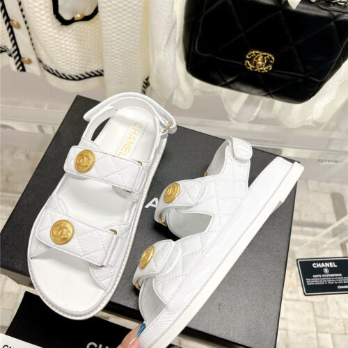 High Quality Luxury Chanel Latest All-Match Durable Sandals – Style 48390 alternate view