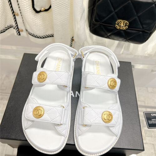 High Quality Luxury Chanel Latest All-Match Durable Sandals – Style 48390