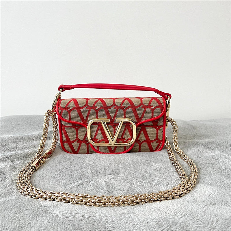 High Quality Luxury Valentino V Logo Mini Locò Bag In Calfskin – Style 03873 product detail