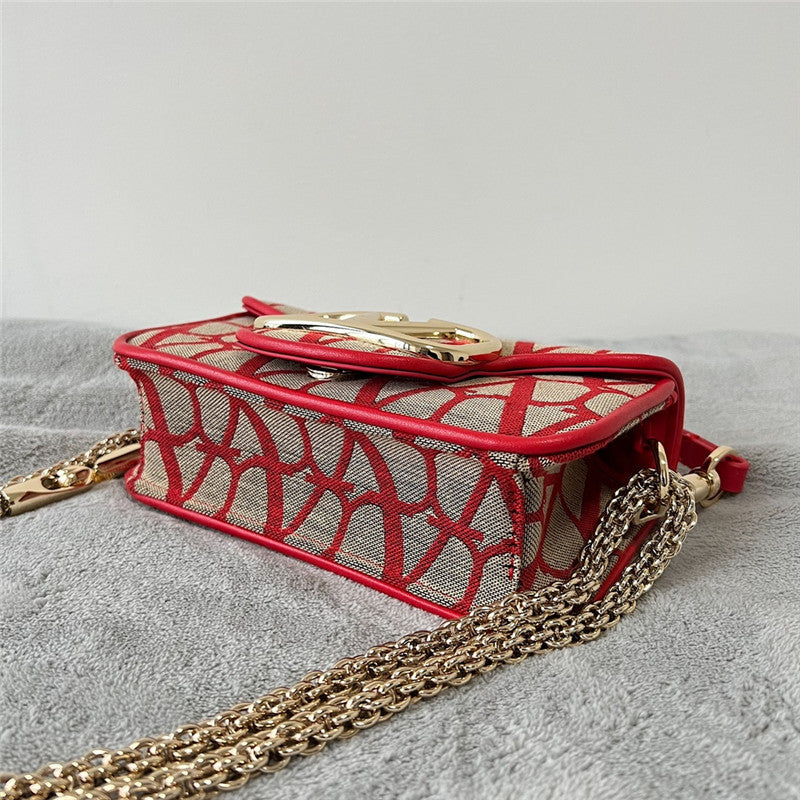 High Quality Luxury Valentino V Logo Mini Locò Bag In Calfskin – Style 03873 product detail