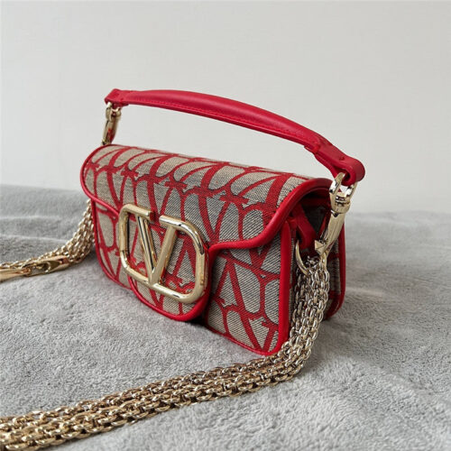 High Quality Luxury Valentino V Logo Mini Locò Bag In Calfskin – Style 03873 alternate view