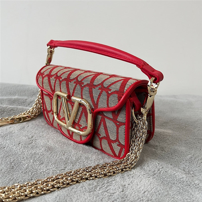 High Quality Luxury Valentino V Logo Mini Locò Bag In Calfskin – Style 03873 product detail