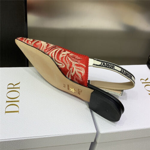 High Quality Luxury Dior Bowknot Color Matching Womens Shoes – Style 51430 product detail