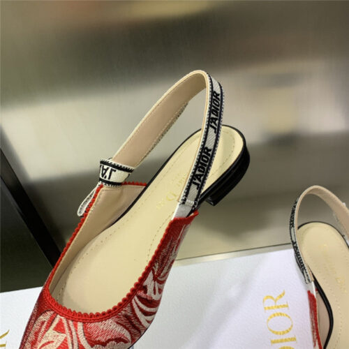 High Quality Luxury Dior Bowknot Color Matching Womens Shoes – Style 51430 product detail