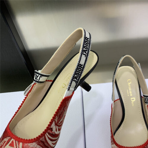High Quality Luxury Dior High Heel Bowknot Color Matching Womens Shoes – Style 84070 product detail