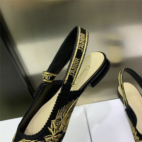 High Quality Luxury Dior Bowknot Color Matching Womens Shoes – Style 59910 product detail