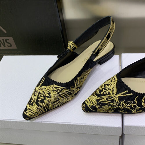 High Quality Luxury Dior Bowknot Color Matching Womens Shoes – Style 59910 product detail