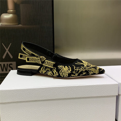 High Quality Luxury Dior Bowknot Color Matching Womens Shoes – Style 59910 product detail