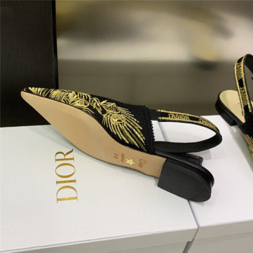 High Quality Luxury Dior Bowknot Color Matching Womens Shoes – Style 59910 product detail