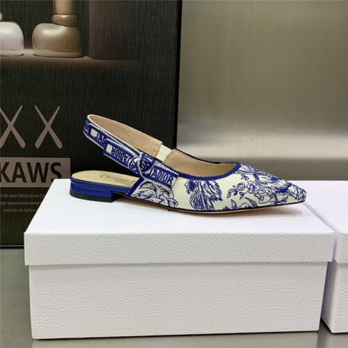 High Quality Luxury Dior Bowknot Color Matching Womens Shoes – Style 71782 product detail