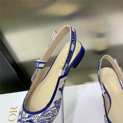 High Quality Luxury Dior Bowknot Color Matching Womens Shoes – Style 71782 product detail