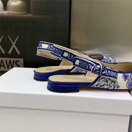 High Quality Luxury Dior Bowknot Color Matching Womens Shoes – Style 71782 product detail