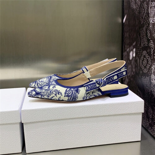 High Quality Luxury Dior Bowknot Color Matching Womens Shoes – Style 71782 product detail