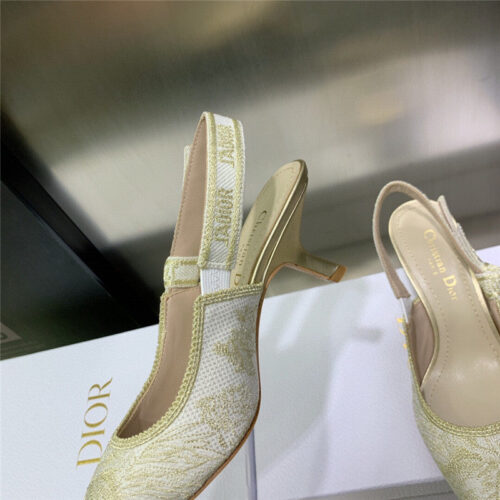 High Quality Luxury Dior High Heel Bowknot Color Matching Womens Shoes – Style 26470 product detail