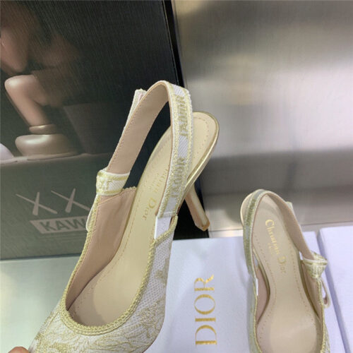 High Quality Luxury Dior High Heel Bowknot Color Matching Womens Shoes – Style 21382 product detail