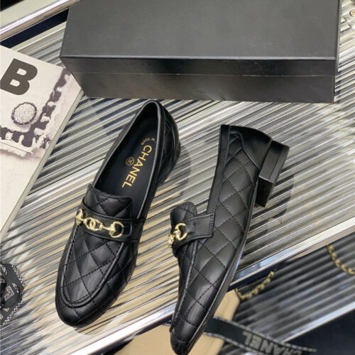 High Quality Luxury Chanel Bag Heel Lozenge Chain Shoes – Style 87302 product detail