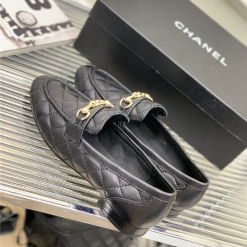 High Quality Luxury Chanel Bag Heel Lozenge Chain Shoes – Style 87302 product detail