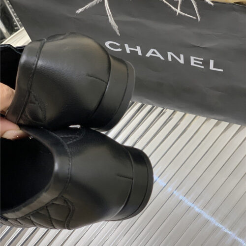 High Quality Luxury Chanel Bag Heel Lozenge Chain Shoes – Style 87302 product detail