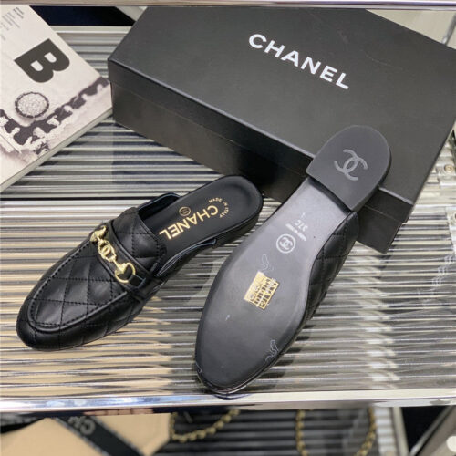 High Quality Luxury Chanel Diamond Chain Sandals And Slippers product detail