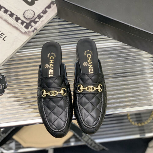High Quality Luxury Chanel Diamond Chain Sandals And Slippers product detail