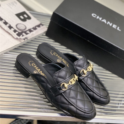 High Quality Luxury Chanel Diamond Chain Sandals And Slippers product detail
