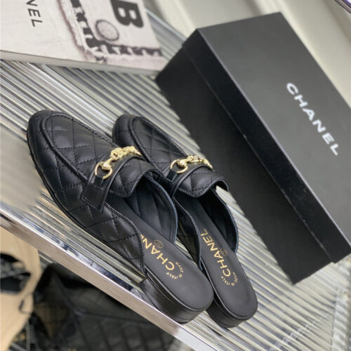 High Quality Luxury Chanel Diamond Chain Sandals And Slippers product detail