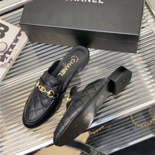 High Quality Luxury Chanel Diamond Chain Sandals And Slippers product detail
