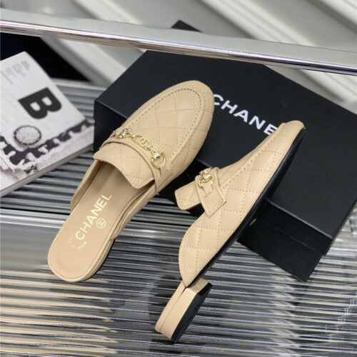 High Quality Luxury Chanel Diamond Chain Sandals And Slippers – Style 92102 alternate view