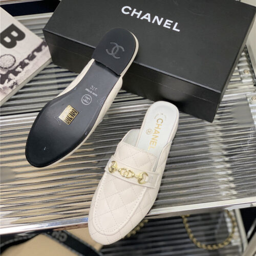 High Quality Luxury Chanel Diamond Chain Sandals And Slippers – Style 23174 product detail