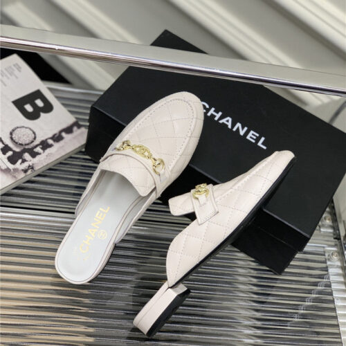 High Quality Luxury Chanel Diamond Chain Sandals And Slippers – Style 23174 alternate view